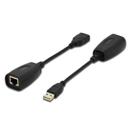Digitus DA-70139-2 adaptateur et connecteur de câbles USB A Noir