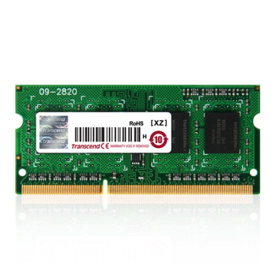 Transcend 4GB, 1600MHz, SO-DIMM module de mémoire 4 Go 2 x 8 Go DDR3 Transcend 4GB, 1600MHz, SO-DIMM module de mémoire 4 Go 2 x 8 Go DDR3