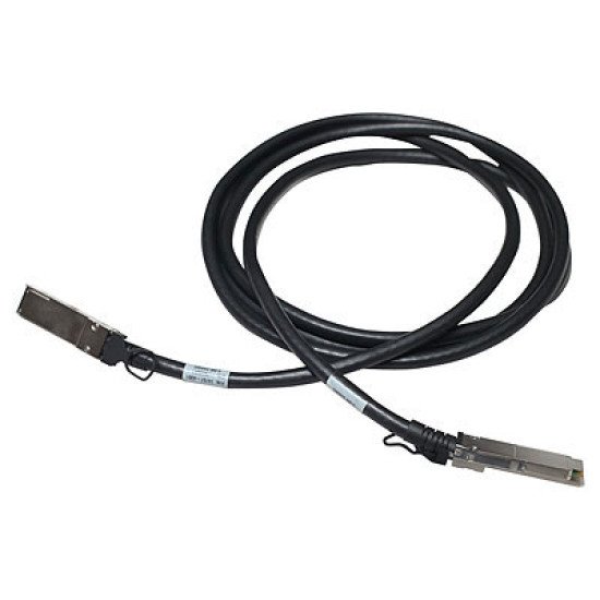 HPE X240 40G QSFP+/QSFP+ 3m câble de réseau Noir