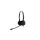 Jabra BIZ 2300 QD Siemens Duo Casque audio Bandeau Binaural Noir