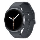 Samsung Galaxy Watch 8 3,81 cm (1.5") AMOLED 44 mm Numérique 480 x 480 pixels Écran tactile Graphite Wifi GPS (satellite)