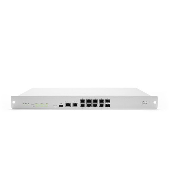 Cisco Meraki MX100 pare-feux (matériel) 1U 0,75 Gbit/s