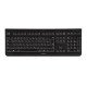 CHERRY DW 3000 clavier sans fil AZERTY FR Noir