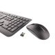 CHERRY DW 3000 clavier sans fil AZERTY FR Noir