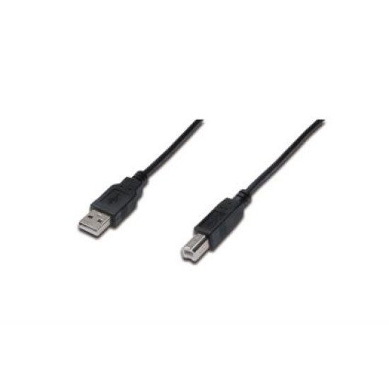 ASSMANN Electronic AK-300102-010-S câble USB 1 m 2.0 USB A USB B Noir