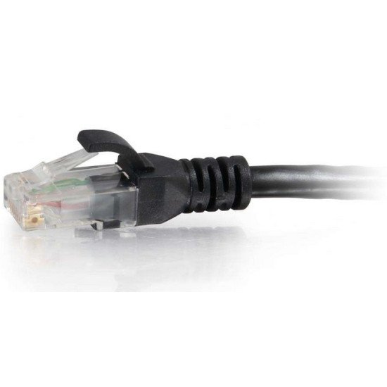 C2G 0.3m Cat6 RJ-45 m/m câble de réseau Noir 0,3 m U/UTP (UTP)