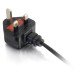 C2G 80603 câble électrique Noir 3 m Coupleur C5 BS 1363