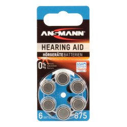 Ansmann 5.0132.53 pile domestique Batterie à usage unique PR44 Zinc-Air