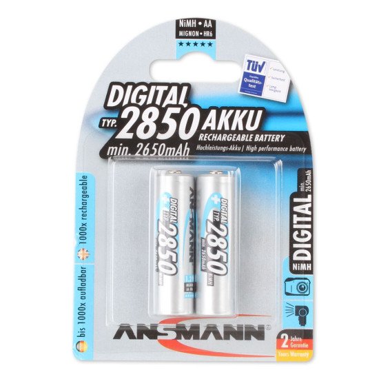 Ansmann 5.0350.82 pile domestique Batterie rechargeable AA Hybrides nickel-métal (NiMH)