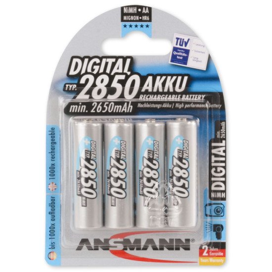 Ansmann 5.0350.92 pile domestique Batterie rechargeable AA Hybrides nickel-métal (NiMH)