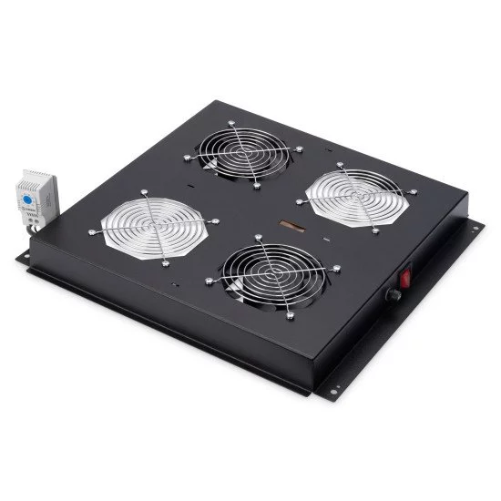 Digitus Unité de ventilation de toit pour armoires réseau de série Unique, armoires réseau et armoires serveur Dynamic Basic Digitus Unité de ventilation de toit pour armoires réseau de série Unique, armoires réseau et armoires serveur Dynamic Basic