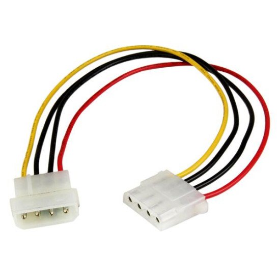 StarTech.com LP4POWEXT12 Câble d'Extension Alimentation Molex LP4 30 cm 