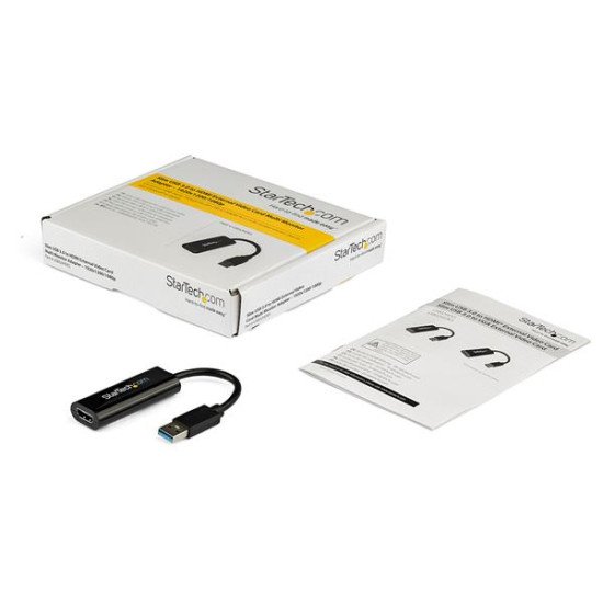 StarTech.com Adaptateur vidéo slim multi-écrans USB 3.0 vers HDMI – Carte graphique externe – 1920x1200 / 1080p