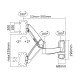 Newstar FPMA-W950 support mural tv Newstar FPMA-W950 support mural tv