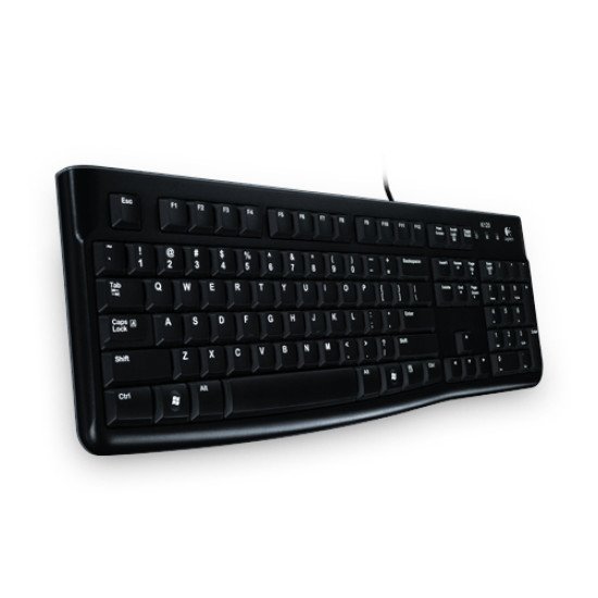 Logitech Keyboard K120 for Business clavier USB Ukrainien Noir