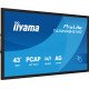 iiyama T4329AS-B1AG Écran d'affichage dynamique Écran plat interactif 108 cm (42.5") LED Wifi 500 cd/m² 4K Ultra HD Noir Écran tactile Intégré dans le processeur Android 24/7 iiyama T4329AS-B1AG Écran d'affichage dynamique Écran plat interactif 108 cm (42.5") LED Wifi 500 cd/m² 4K Ultra HD Noir Écran tactile Intégré dans le processeur Android 24/7
