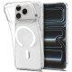 Spigen Liquid Crystal (MagFit) coque de protection pour téléphones portables 16 cm (6.3") Housse Transparent, Blanc