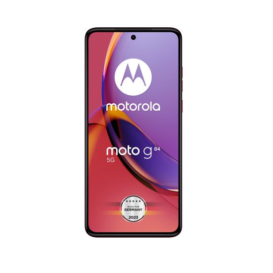 Motorola Moto G Moto G84 16,6 cm (6.55") Double SIM Android 13 5G USB Type-C 12 Go 256 Go 5000 mAh Magenta