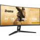 iiyama G-MASTER GCB3486WQSCP-B1 écran PC 86,4 cm (34") 1440 x 3440 pixels 4K Ultra HD Noir iiyama G-MASTER GCB3486WQSCP-B1 écran PC 86,4 cm (34") 1440 x 3440 pixels 4K Ultra HD Noir