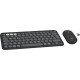 Logitech Pebble 2 Combo clavier Souris incluse RF sans fil + Bluetooth QWERTZ Allemand Graphite