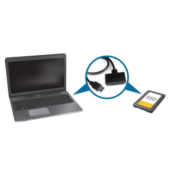 StarTech.com Adaptateur USB 3.0 vers SATA III pour DD / SSD SATA 2,5" avec UASP