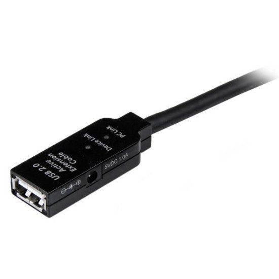 StarTech.com Câble Répéteur USB 25 m - Rallonge / Extension USB Actif - M/F