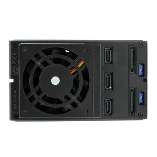 StarTech.com Rack Mobile en Aluminum Sans Tiroir pour 3x Disque Dur SAS II/SATA III 6 Gbps - Hot Swap