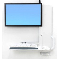 Ergotron 61-081-062 support d'écran plat pour bureau 61 cm (24") Blanc