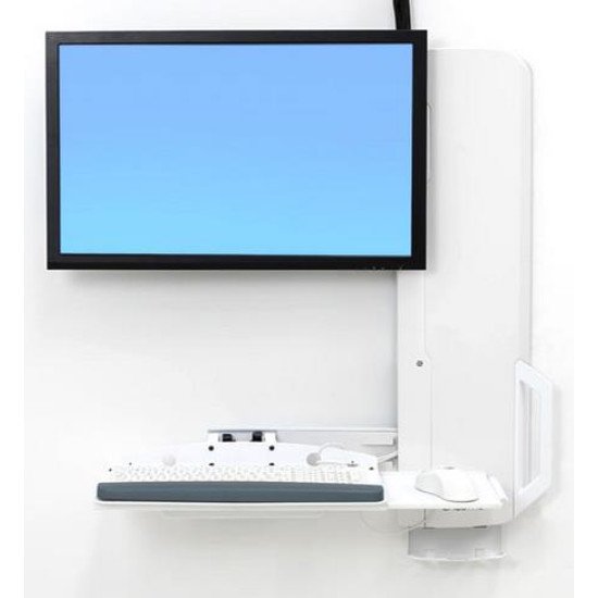Ergotron 61-081-062 support d'écran plat pour bureau 61 cm (24") Blanc