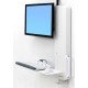 Ergotron 61-081-062 support d'écran plat pour bureau 61 cm (24") Blanc