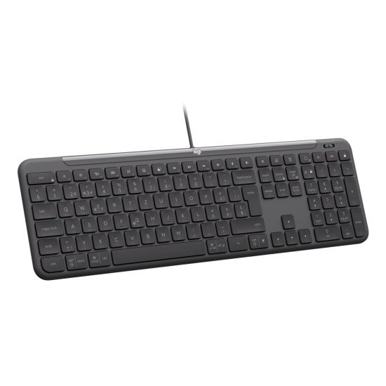 Logitech Signature Slim Wired K620 for Business clavier Universel USB QWERTY US International Graphite