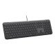 Logitech Signature Slim Wired K620 for Business clavier Universel USB QWERTY US International Graphite