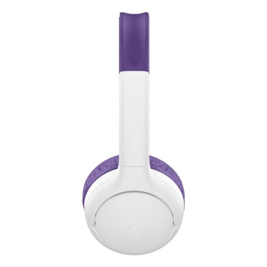 Belkin AUD012hqPU Casque Avec fil &sans fil Arceau Musique Bluetooth Blanc, Violet