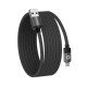 Mobile Origin MC2-USBA-1M-BLK câble USB USB 2.0 USB C 0,48 Gbit/s Noir