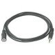 C2G 10m 3.5mm Stereo Audio Extension Cable M/F câble audio 3,5mm Noir