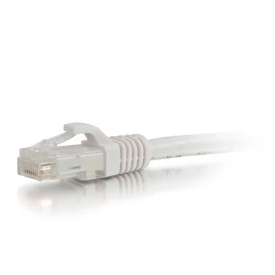 C2G Câble de raccordement réseau Cat6 avec gaine non blindé (UTP) de 1 M - Blanc C2G Câble de raccordement réseau Cat6 avec gaine non blindé (UTP) de 1 M - Blanc