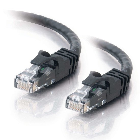 C2G 10m Cat6 Patch Cable câble de réseau Noir U/UTP (UTP)