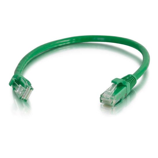 C2G Câble de raccordement réseau Cat6 avec gaine non blindé (UTP) de 1 M - Vert