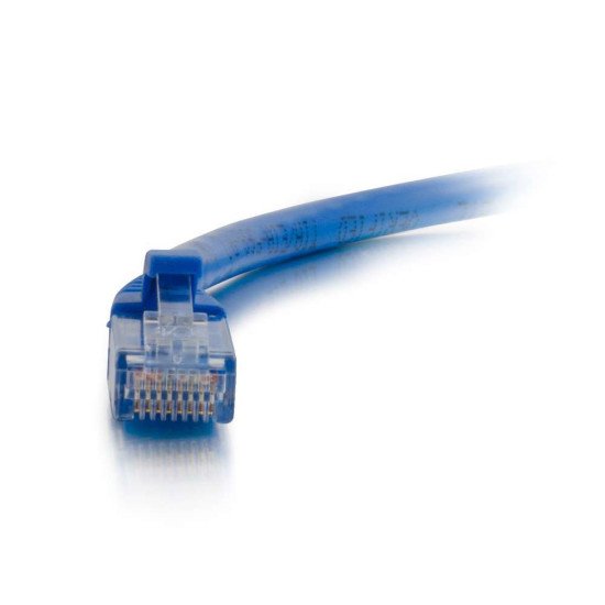 C2G Câble de raccordement réseau Cat6 avec gaine non blindé (UTP) de 1,5 M - Bleu