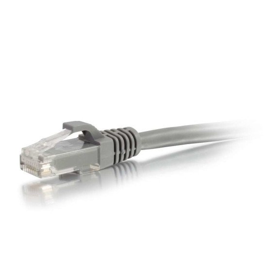 C2G Câble de raccordement réseau Cat6 avec gaine non blindé (UTP) de 2 M - Gris