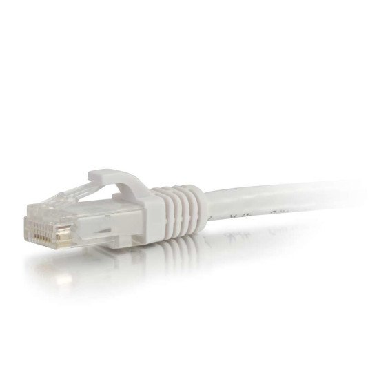 C2G Câble de raccordement réseau Cat5e avec gaine non blindé (UTP) de 2 M - Blanc
