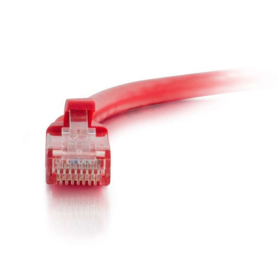 C2G Câble de raccordement réseau Cat5e avec gaine non blindé (UTP) de 3 M - Rouge