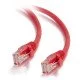 C2G Câble de raccordement réseau Cat5e avec gaine non blindé (UTP) de 1 M - Rouge C2G Câble de raccordement réseau Cat5e avec gaine non blindé (UTP) de 1 M - Rouge