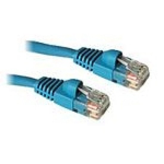 C2G Cat5E 350MHz Snagless Patch Cable Blue 10m câble de réseau Bleu
