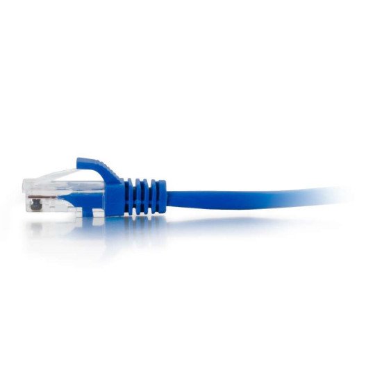 C2G Câble de raccordement réseau Cat5e avec gaine non blindé (UTP) de 0,5 M - Bleu