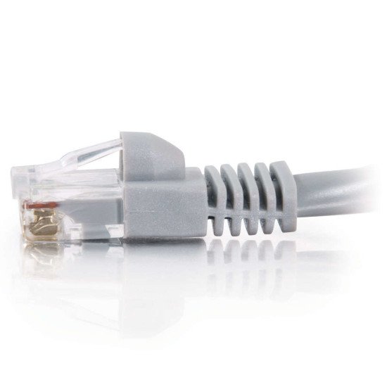 C2G Câble de raccordement réseau Cat5e avec gaine non blindé (UTP) de 1 M - Gris