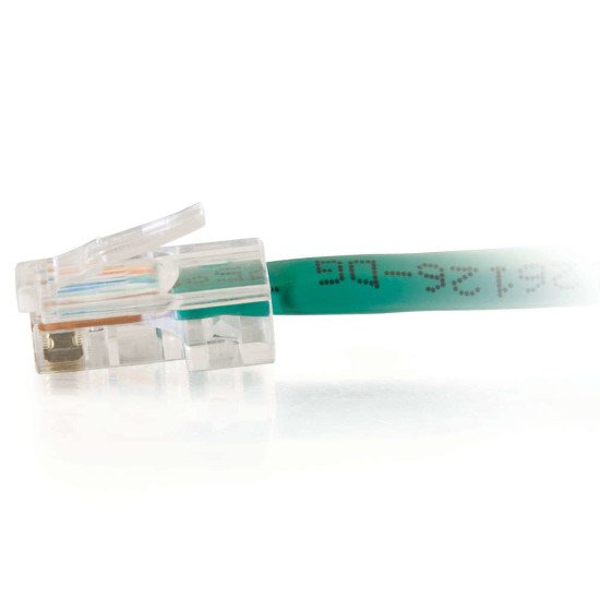 C2G Câble de raccordement réseau Cat5e sans gaine non blindé (UTP) de 1 M - Vert