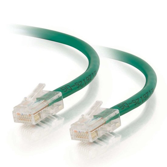 C2G Câble de raccordement réseau Cat5e sans gaine non blindé (UTP) de 1 M - Vert