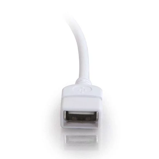 C2G Câble d'extension USB 2.0 mâle A vers femelle A de 3 M - Blanc C2G Câble d'extension USB 2.0 mâle A vers femelle A de 3 M - Blanc