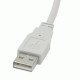 C2G 1m USB 2.0 A/B Cable câble USB USB A USB B Blanc